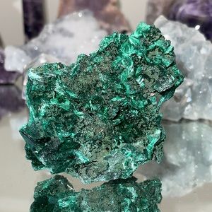 Fibrous Malachite RAW SPECIMEN